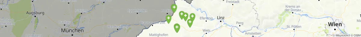 Kartenansicht für Apotheken-Notdienste in der Nähe von Andorf (Schärding, Oberösterreich)